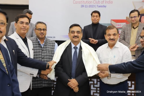 Feliciation of CMA Sanjay Jindal, Director Finance, EIL at Constitution Club of India, Delhi